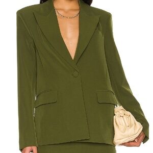 Camila Coelho Morena Blazer (Green) Sz. Medium